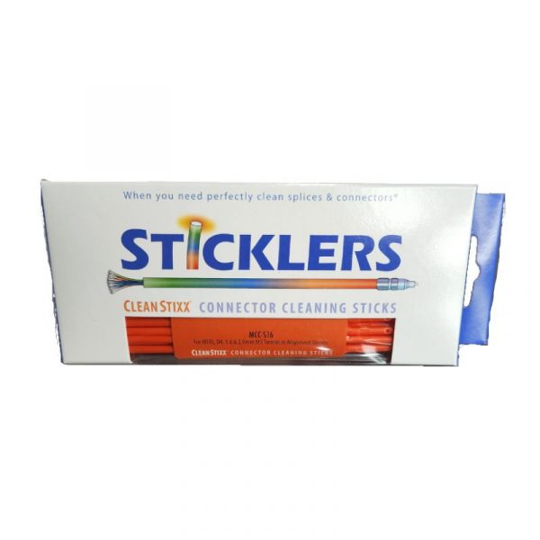 Connector Cleaning Stick 1.6mm & 2.0mm STICKLERS Red