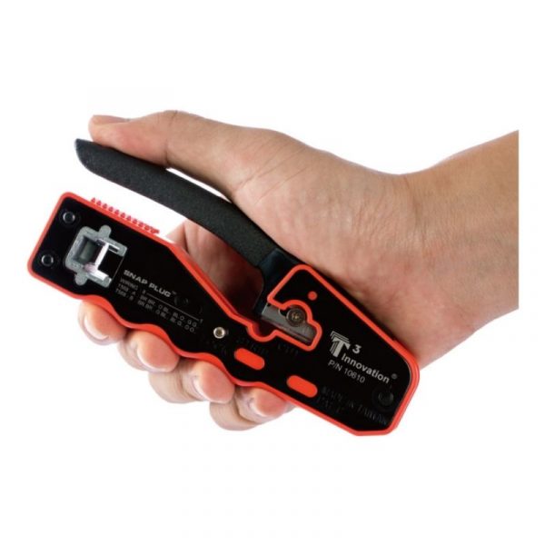 T3 Innovation rj45 snap plug crimping tool