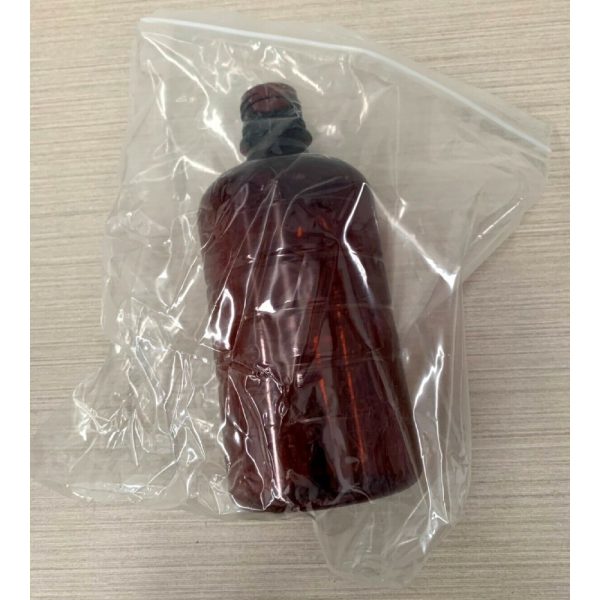 500ml PET plastic bottle in bag